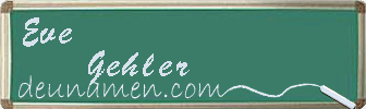 Eve Gehler Visitenkarte